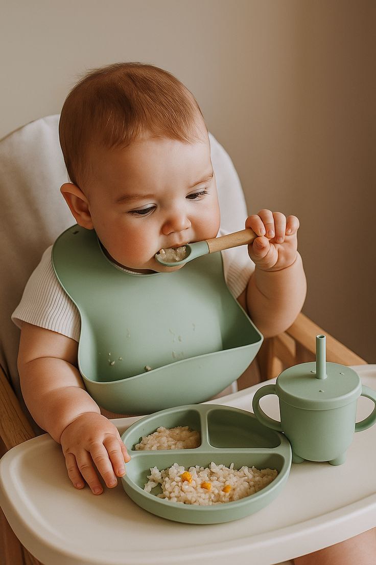 ✅️ طقم السيليكون للأطفال ✅️