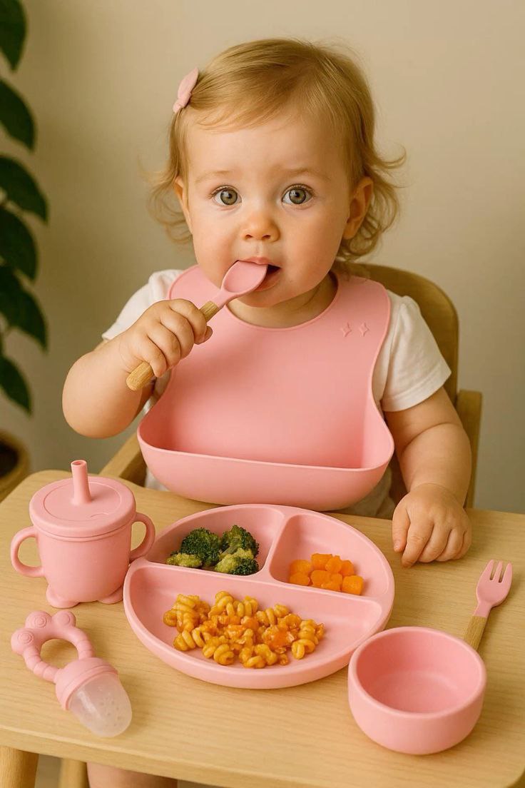 ✅️ طقم السيليكون للأطفال ✅️